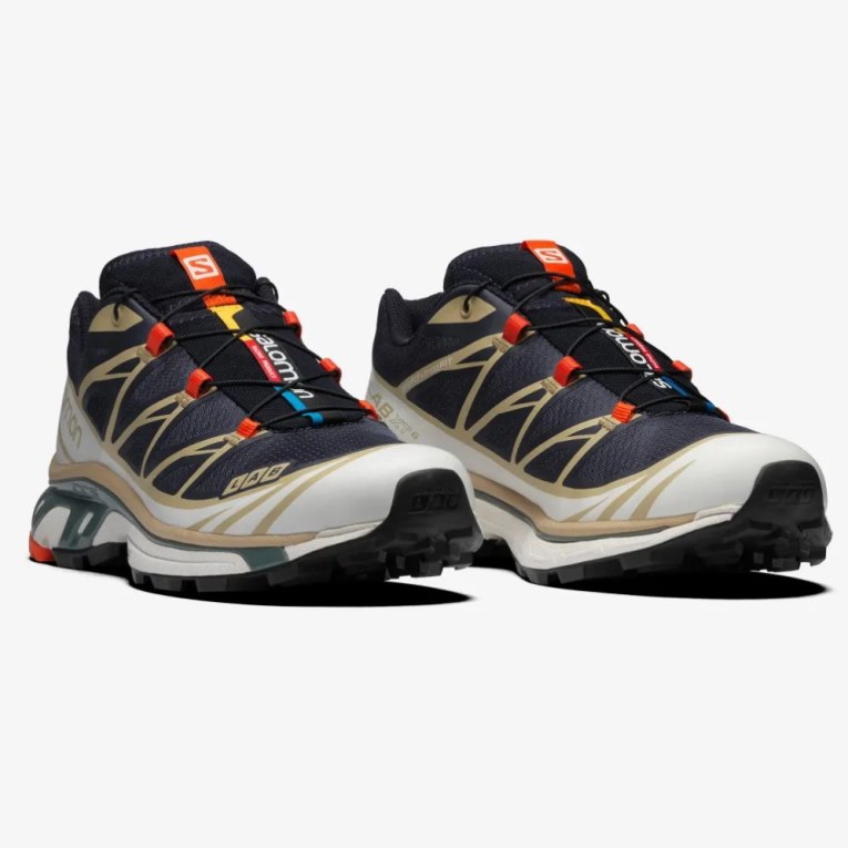 Navy Salomon Xt-6 Men's Sneakers | PH 48530M